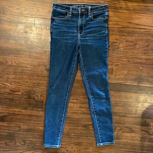 American eagle next level stretch high waisted skinny jeans